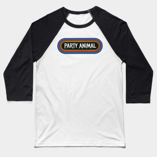 Party Animal Baseball T-Shirt